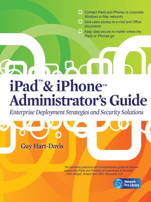cover image of iPad & iPhone Administrators Guide
